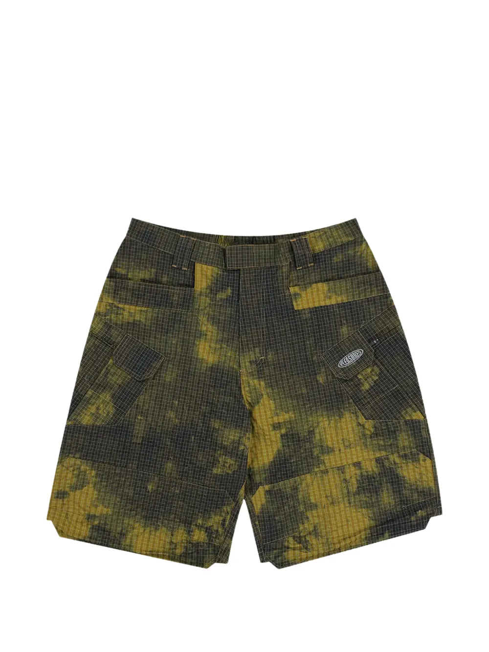 Pleasures Oval Tactical cargo shorts - Blau