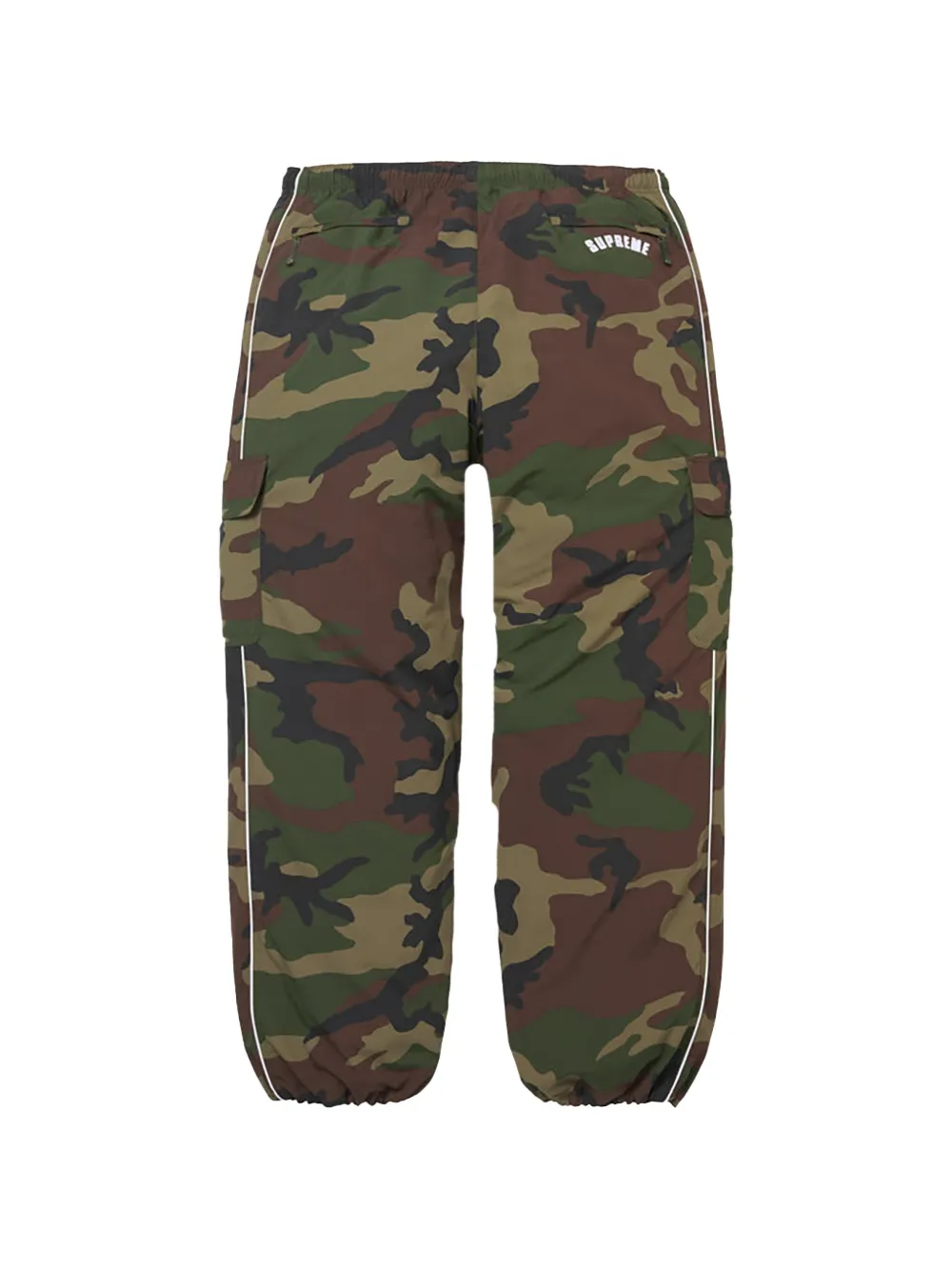 Supreme x Nike cargobroek met camouflage-print Groen