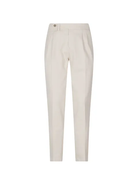 Briglia 1949 Quartieri pleated tapered trousers