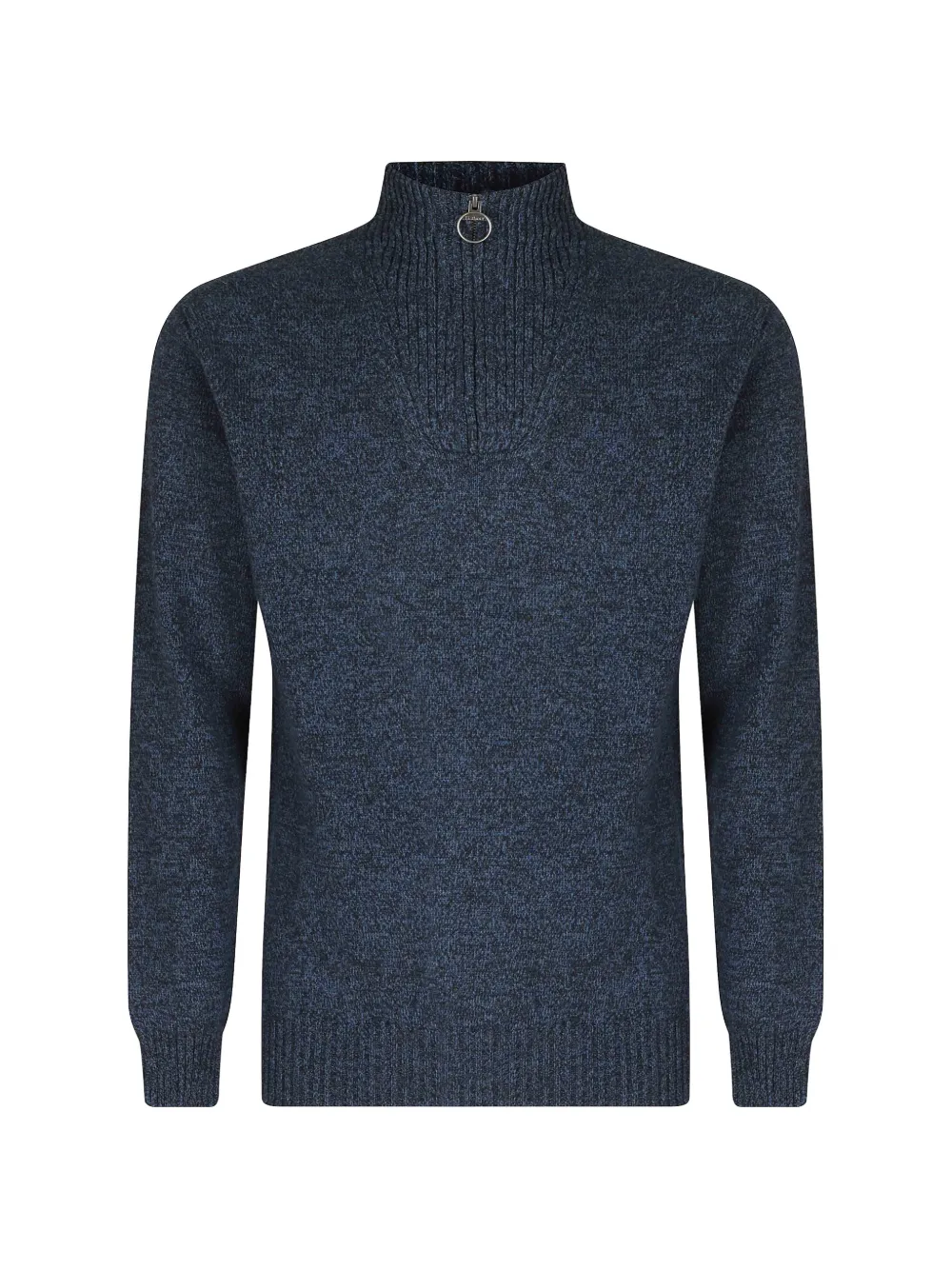 Barbour essential quarter-zip jumper - Blu