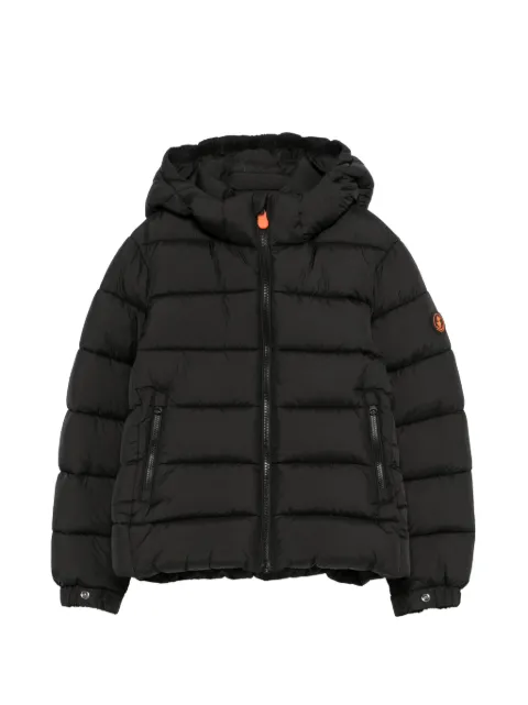 Save The Duck Kids quilted hooded jacket