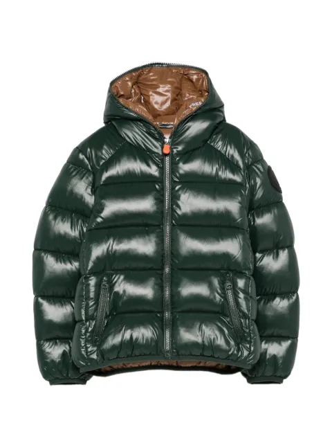Save The Duck Kids quilted hooded jacket