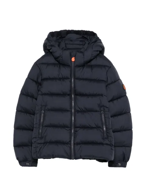 Save The Duck Kids quilted hooded jacket