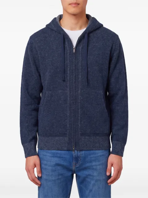 Roberto Collina merino wool zip-up hoodie