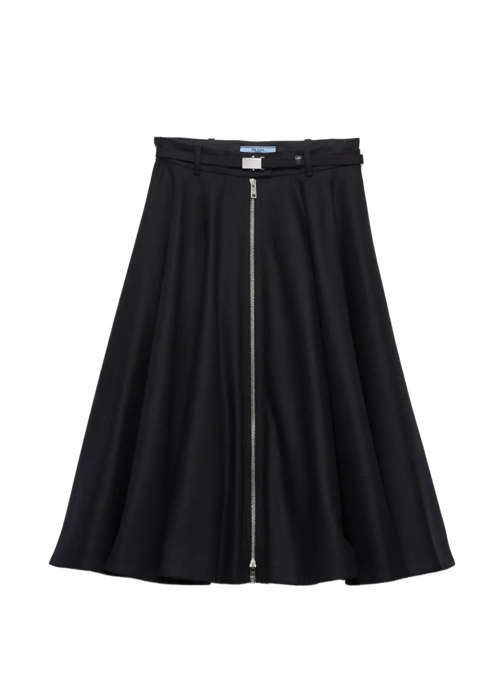 Prada Gonna in Re-Wool - Nero