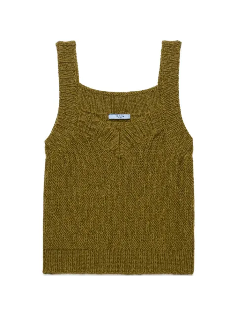 Prada wool and alpaca top