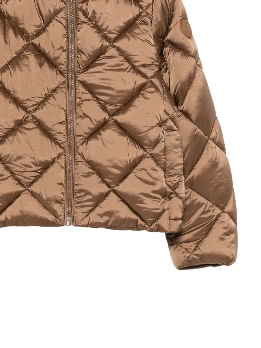 Save The Duck Kids quilted hooded padded jacket Bruin