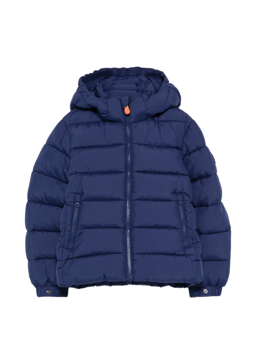 Save The Duck Kids hooded padded jacket Blauw