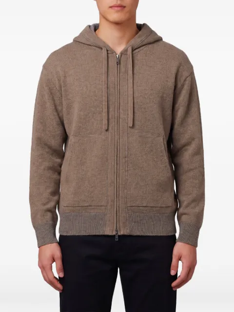 Roberto Collina merino wool zip-up hoodie
