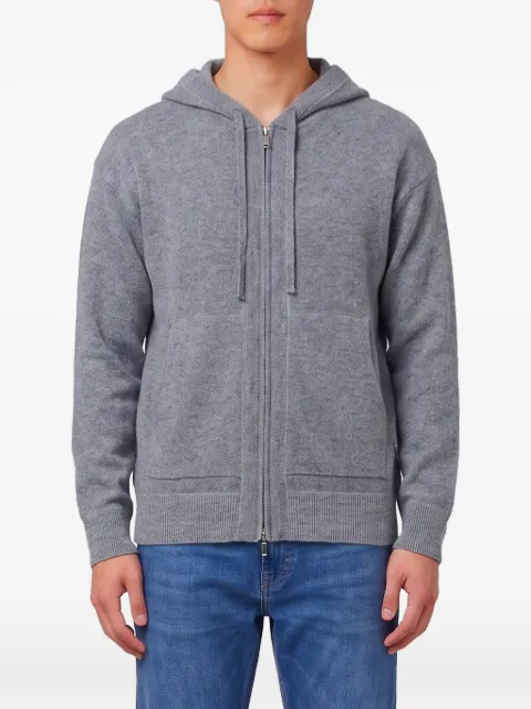Roberto Collina merino wool zip-up hoodie