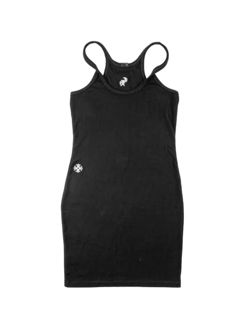 Chrome Hearts ribbed-knit mini dress