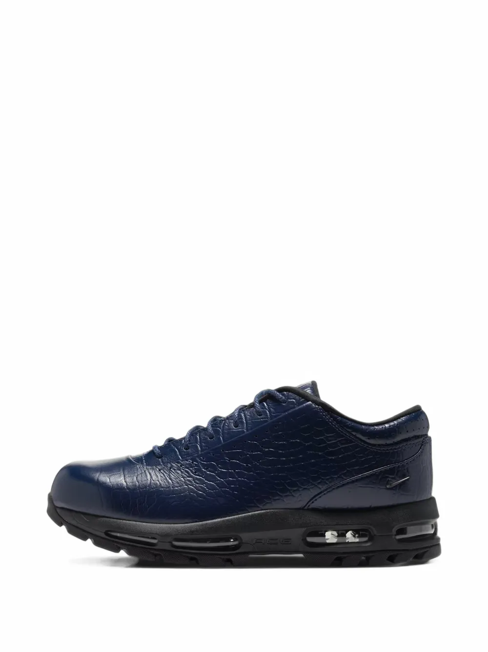 Nike Air Max Goadome Low croc-effect sneakers - Blau
