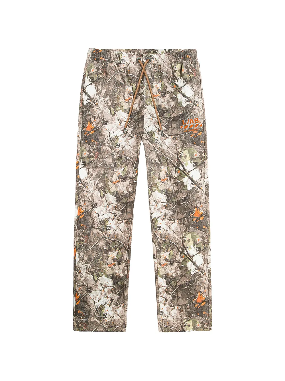 L/ab c/o Off-White camo-print Diagonals track pants - Verde