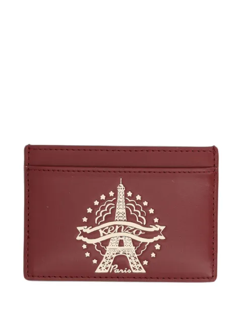 Kenzo Eiffel Tower-print cardholder
