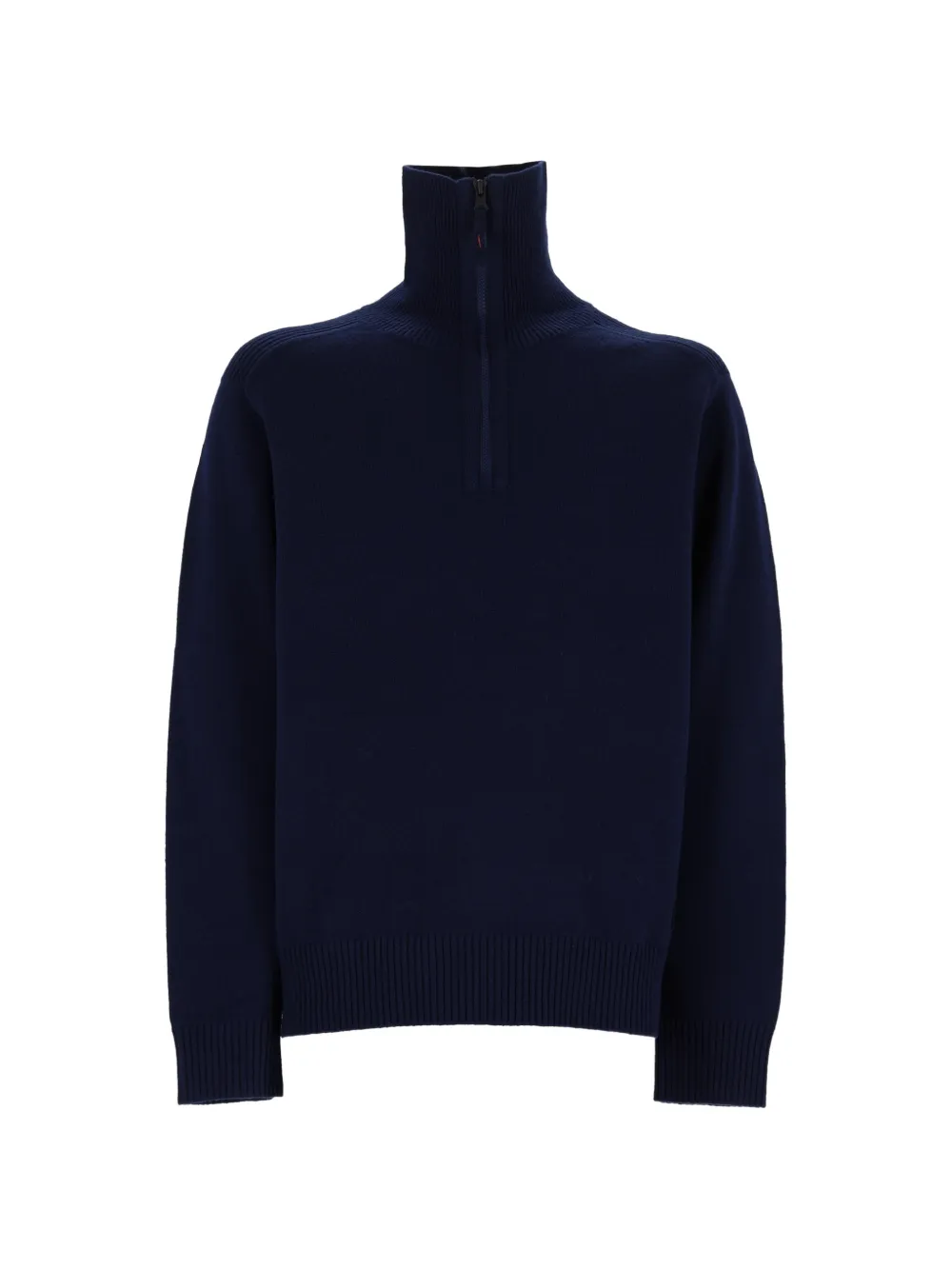 Parajumpers Gebreide trui met kwartrits Blauw