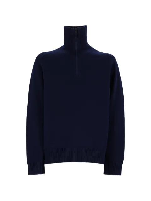 Parajumpers quarter-zip knitted sweater