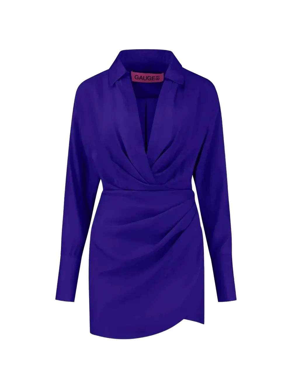 GAUGE81 Naha asymmetric shirt dress - Bleu GAUGE81 Naha asymmetric shirt dress - Bleu