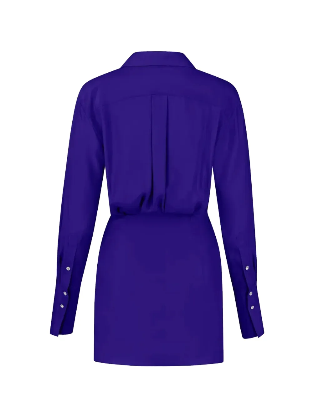 GAUGE81 Naha asymmetrische blousejurk Blauw