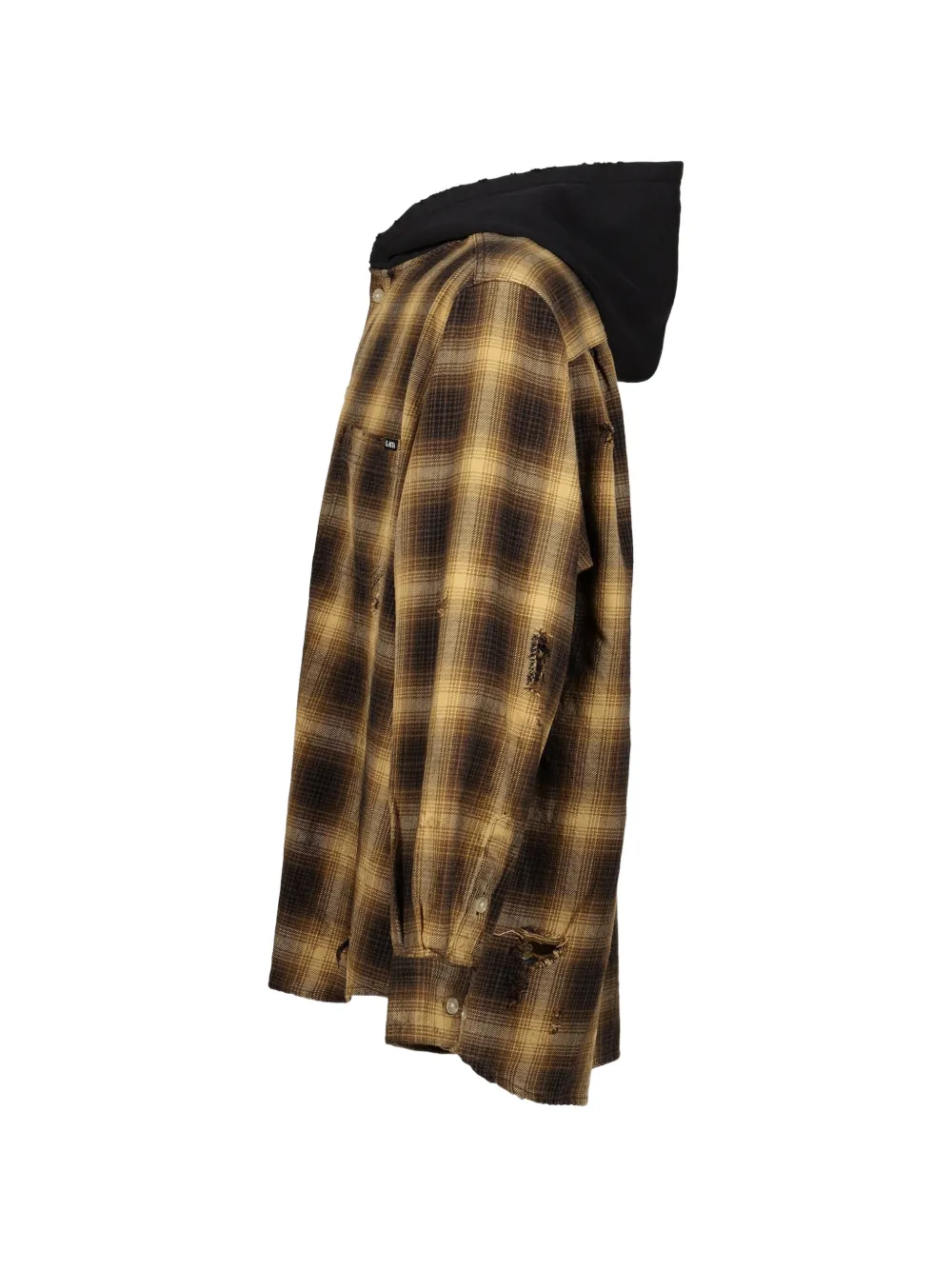 KAMIYA OG-Check hoodie Bruin