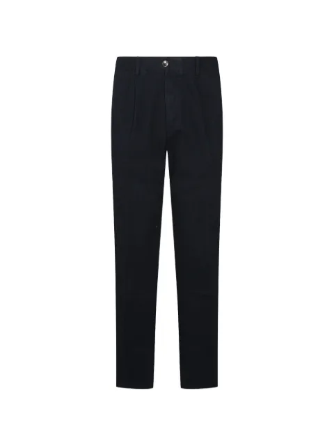 Incotex Pantaloni dritti con motivo a spina di pesce