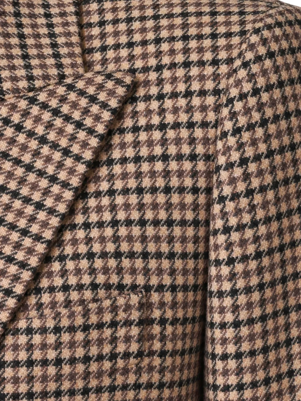 Tagliatore houndstooth-pattern blazer Bruin