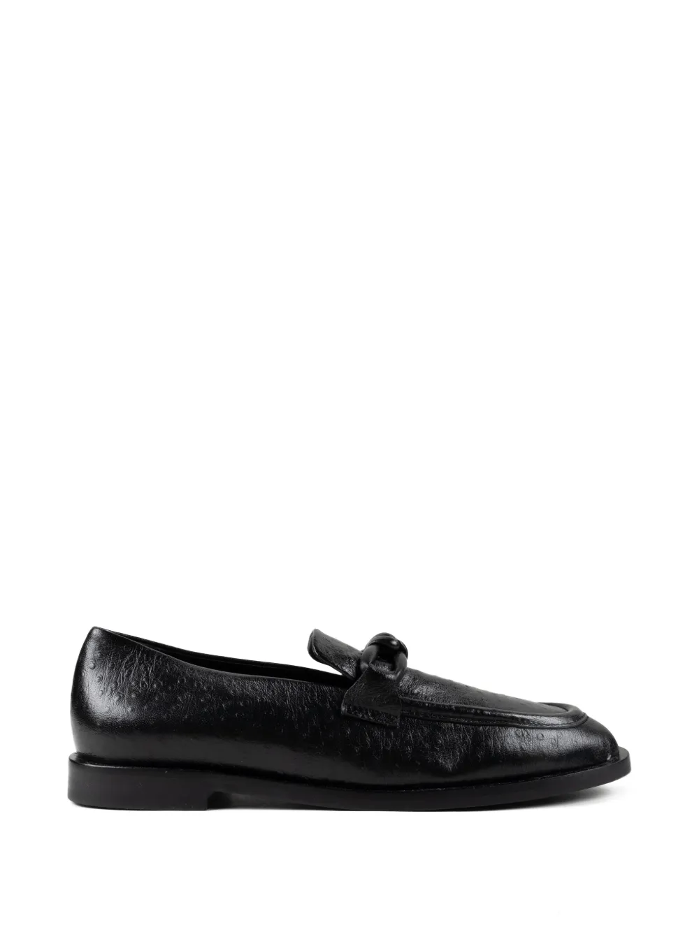 CHUCKIES knot-detail loafers - Nero