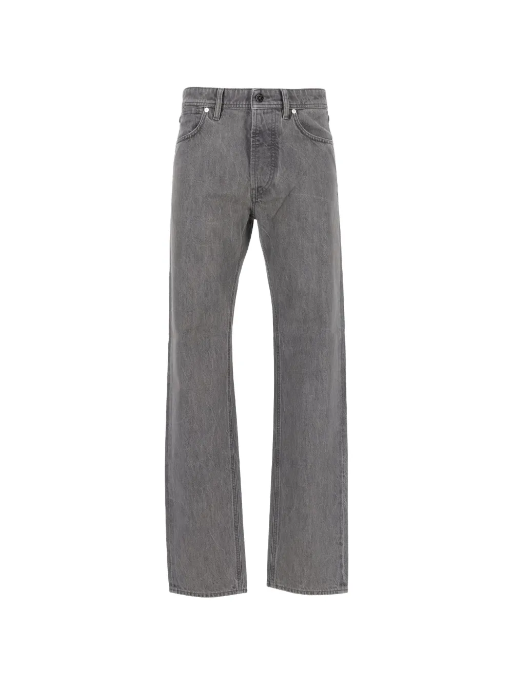 Stone Island J100005 black denim-light grey wash jeans - Grigio