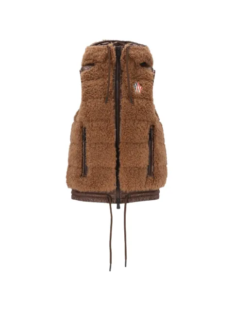 Moncler Grenoble padded hooded gilet