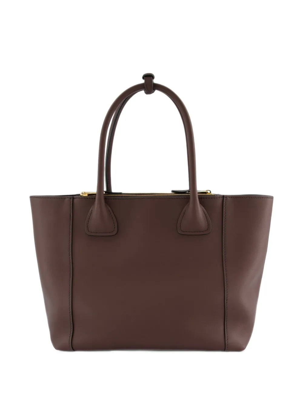 Prada Nova large leather tote bag Bruin