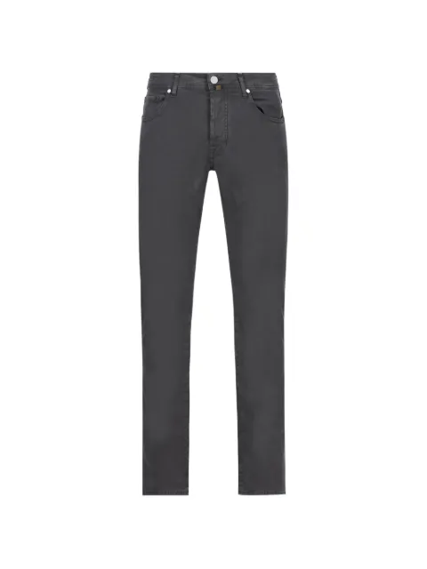 Jacob Cohën logo-patch trousers