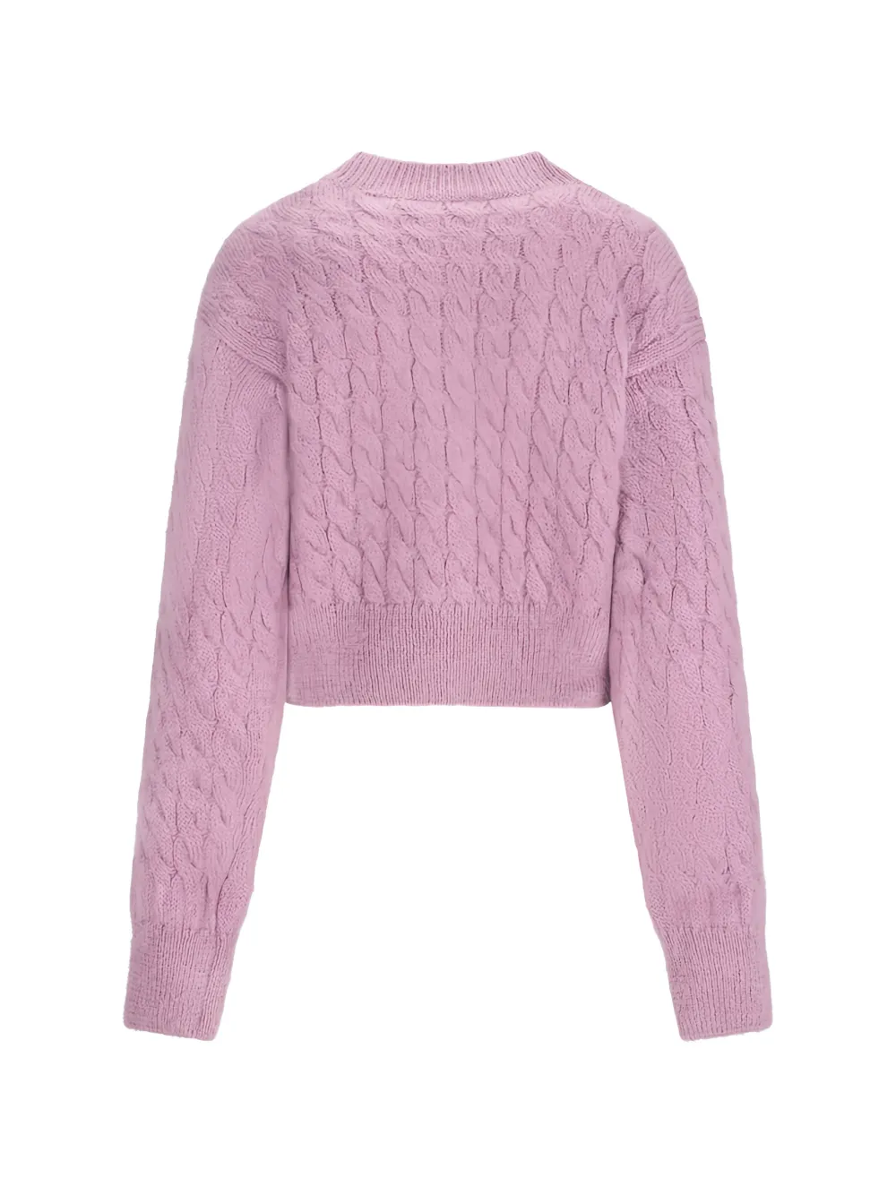 Giuseppe Di Morabito Kabelgebreid vest Roze