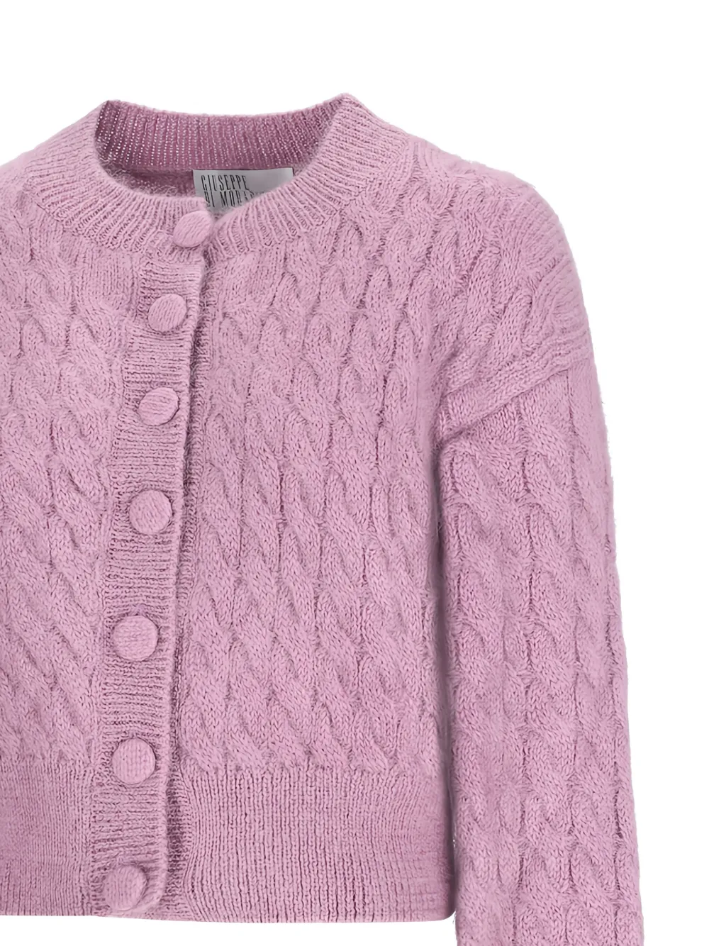 Giuseppe Di Morabito Kabelgebreid vest Roze