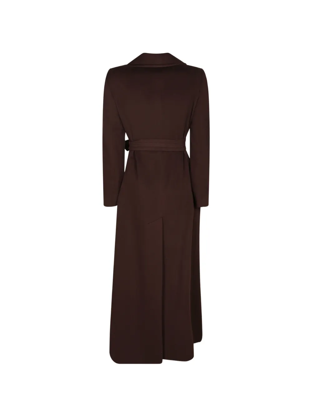 Tagliatore belted notch-lapels coat Bruin