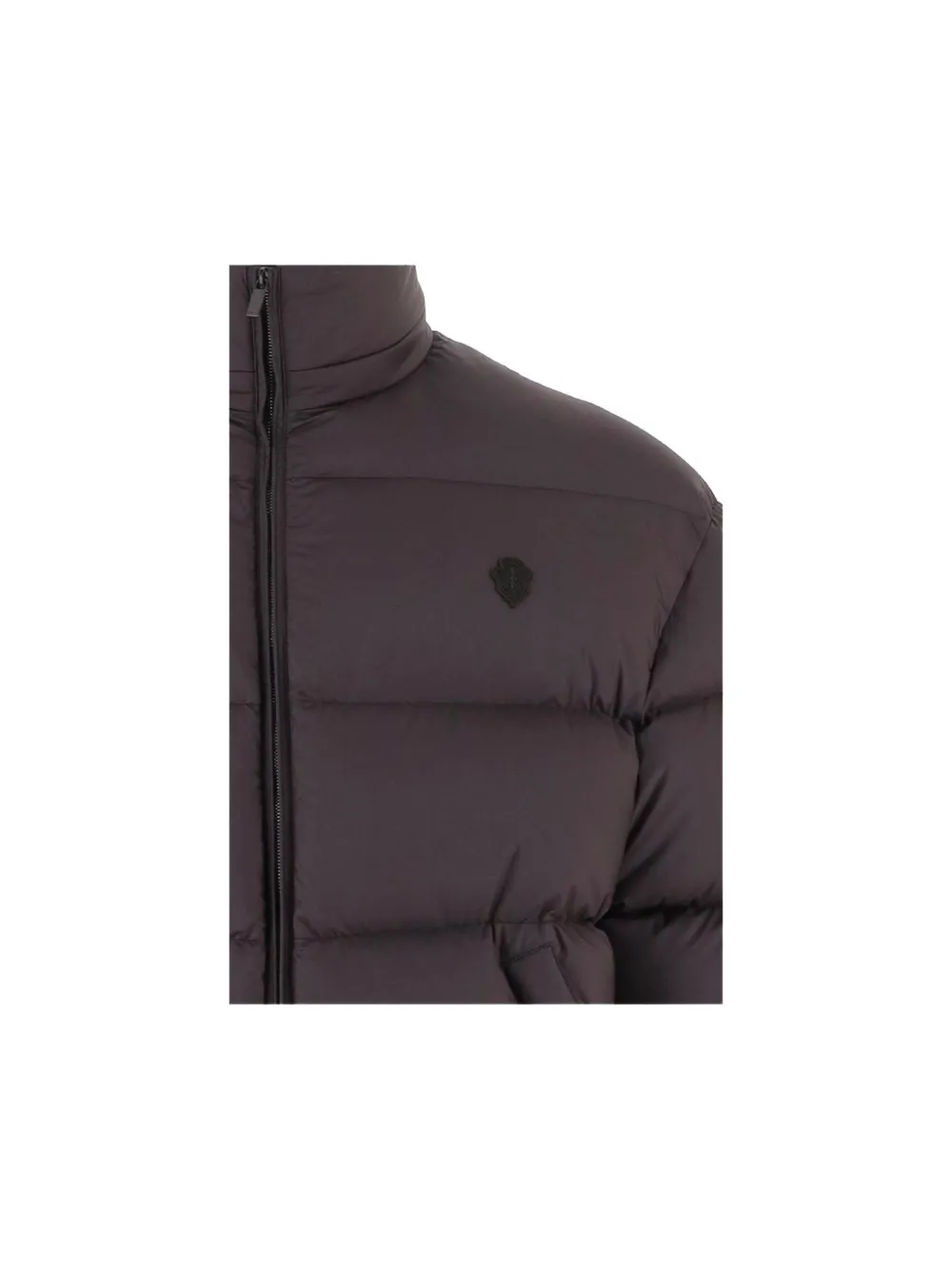 Gucci quilted logo-patch jacket Bruin