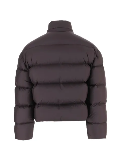 Gucci quilted logo-patch jacket