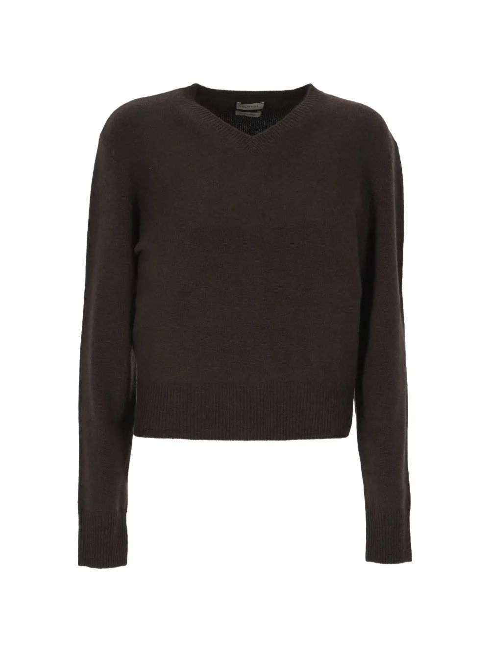 Almada Label Gaelle V-neck knitted sweater - Braun