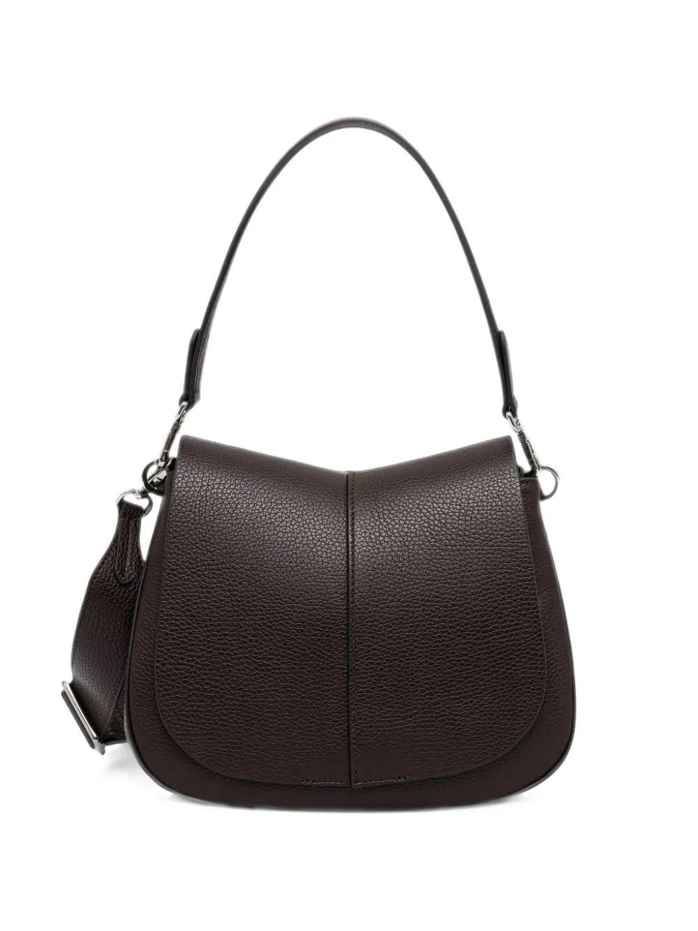 GIANNI CHIARINI medium Helena round grainy-leather tote bag