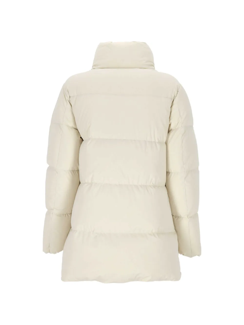 Woolrich Gewatteerde parka met hoge hals Wit