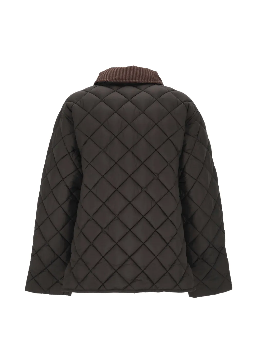 Save The Duck Jodie corduroy-collar puffer jacket Bruin