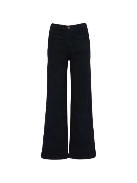 MAISON HOTEL pantalon ample Giulietta à broderie