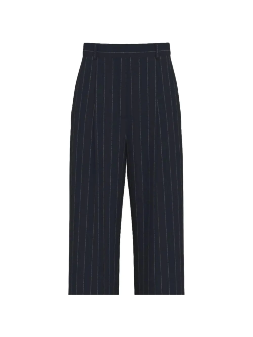 Marella Pantalon met krijtstreep Blauw