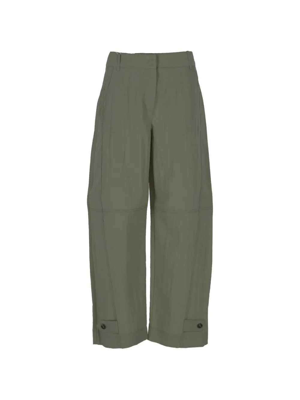 Marella button-cuff wide-leg trousers