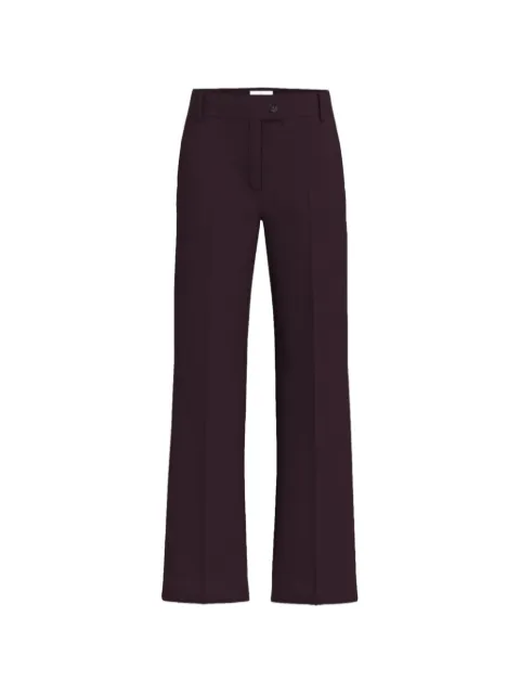 Marella pressed-crease tailored trousers