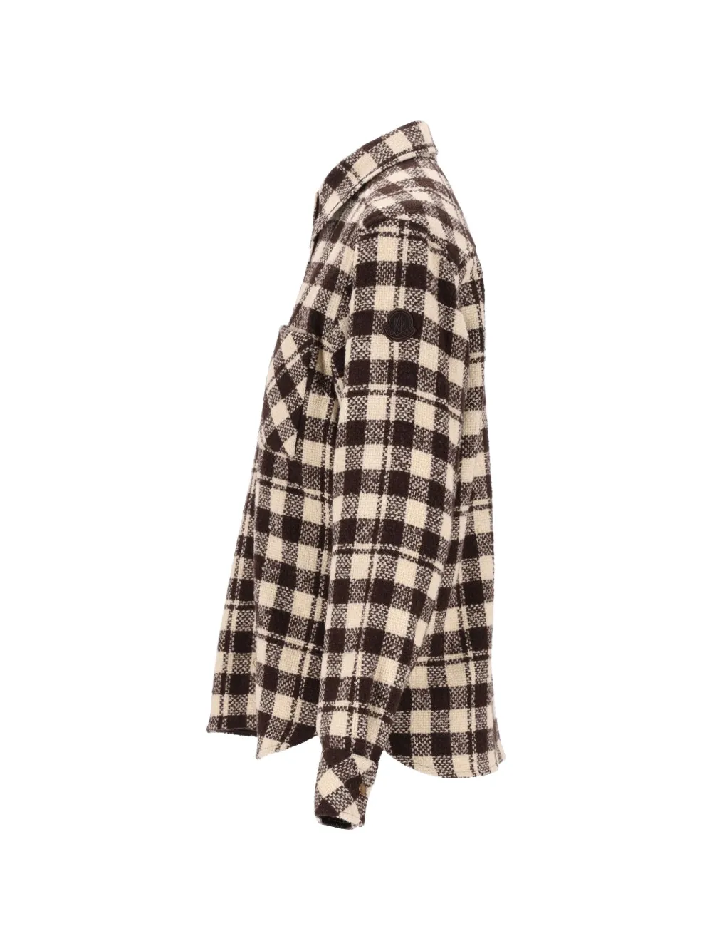 Moncler wool shirt Bruin