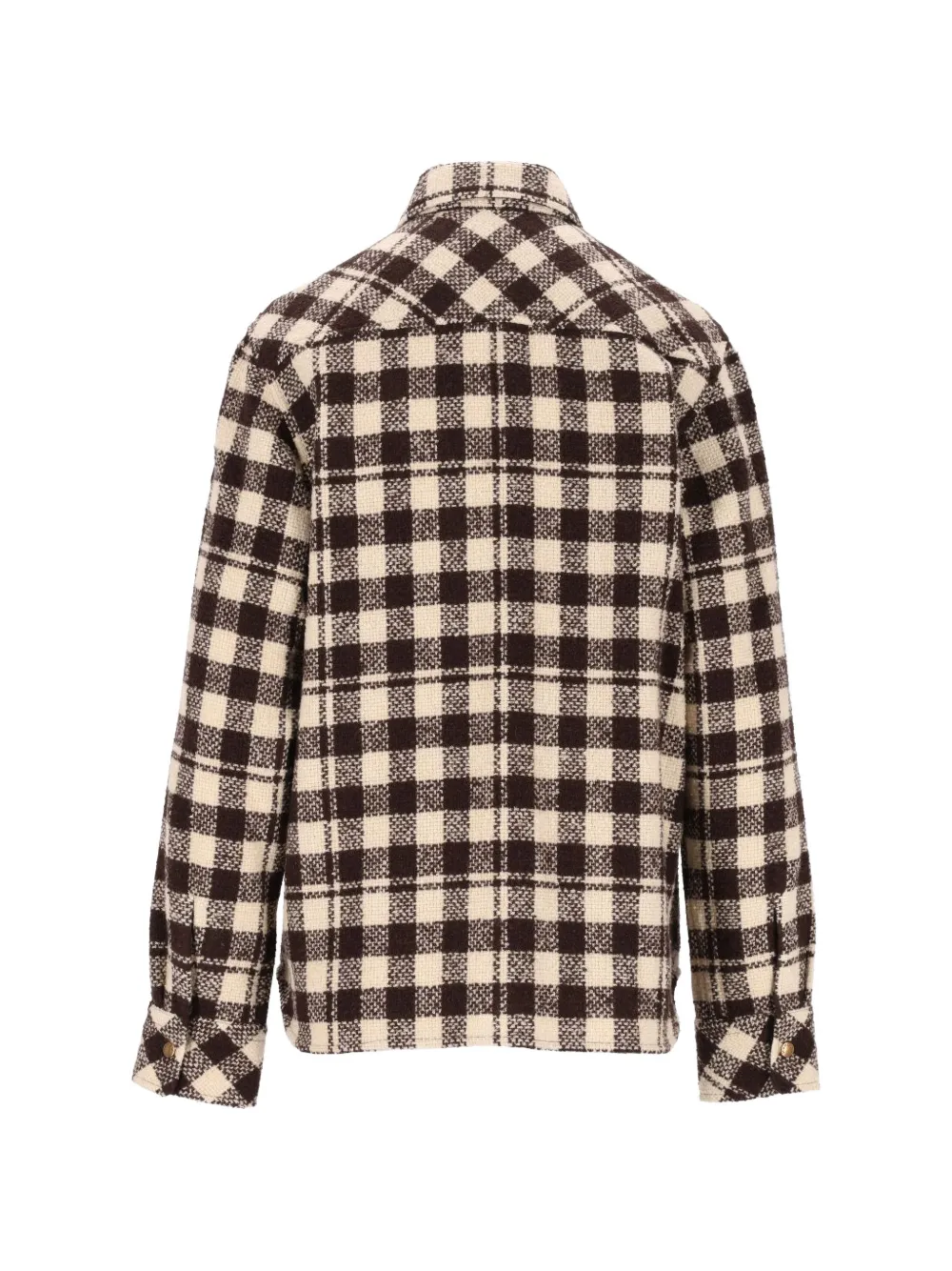Moncler wool shirt Bruin