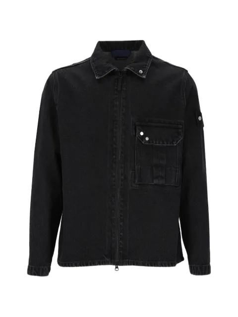 Stone Island 1200002 black denim-medium grainy wash