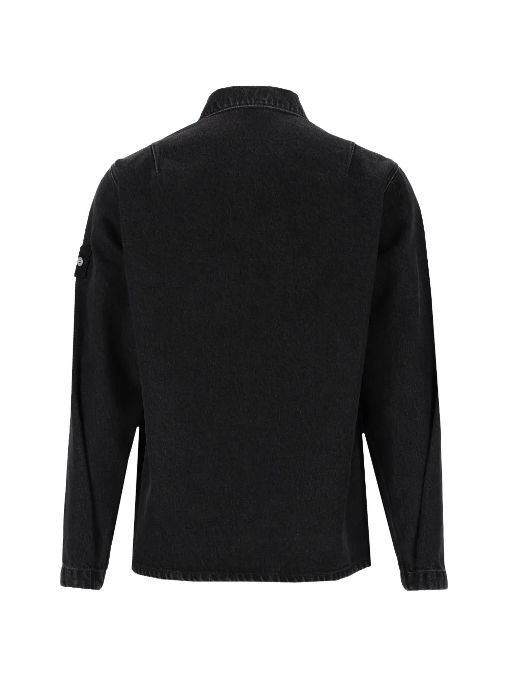 Stone Island 1200002 black denim-medium grainy wash Zwart