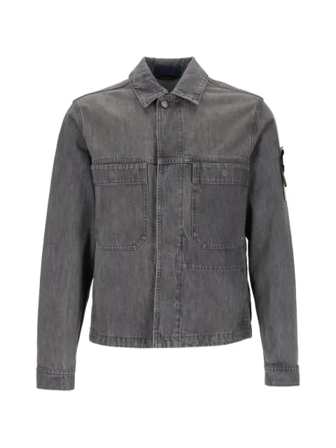Stone Island 4100006 black denim-light grey wash