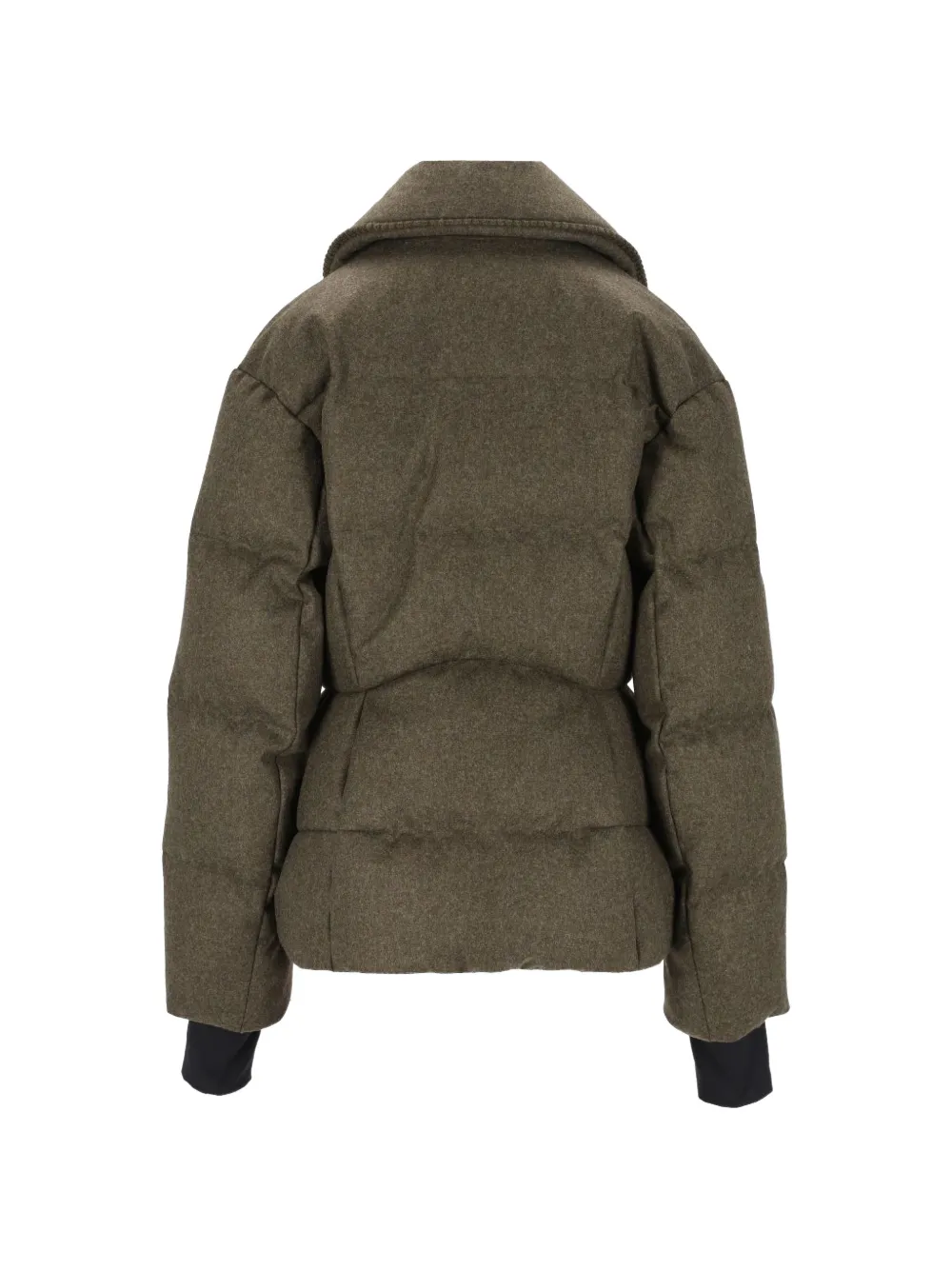 Moncler Grenoble Monteain loden donsjas Groen