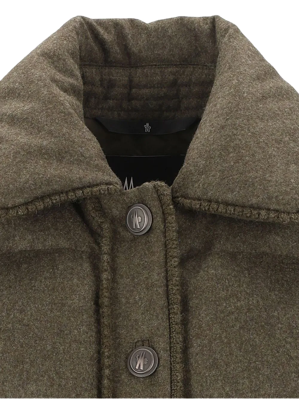 Moncler Grenoble Monteain loden donsjas Groen